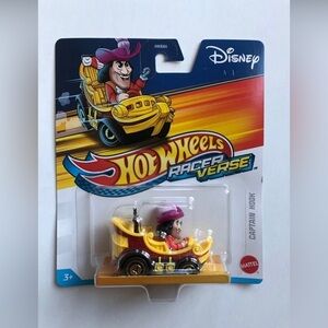 Mattel Hot Wheels Racer Verse: Disney's Captain Hook from Peter Pan - BRAND NEW!
